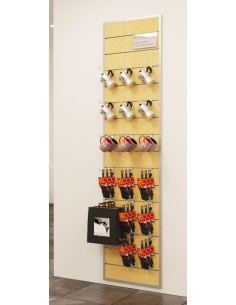 ARREDAMENTO DOGATO PANNELLO 60X240CM CON 18 PORTAB LISTER 2