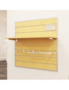 ARREDAMENTO DOGATO PANNELLO 120X120CM RIPIANO E AP PENDERIA S