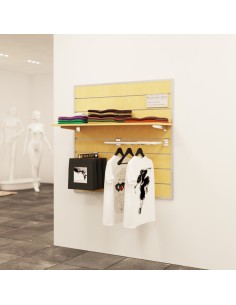 ARREDAMENTO DOGATO PANNELLO 120X120CM RIPIANO E AP PENDERIA S 2