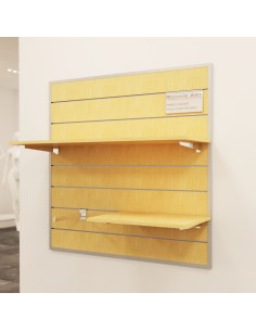 ARREDAMENTO DOGATO PANNELLO 120X120CM 2 RIPIANI+AP PENDERIA