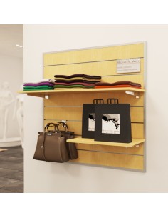 ARREDAMENTO DOGATO PANNELLO 120X120CM 2 RIPIANI+AP PENDERIA 2