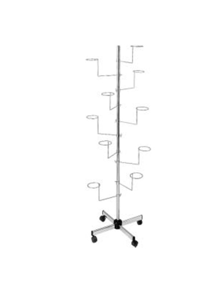 STENDER PORTACAPPELLI CON RUOTE 10 POSTI