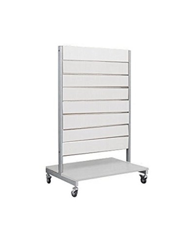 STRUTTURA PER GONDOLA DOGATO BIFACCIALE 148X96 CM RUOTE 80 m