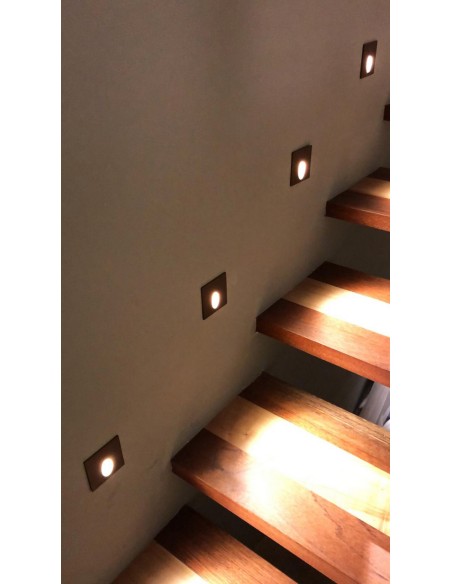 QUARA 65Q PATH MARKER POWERLED 2W CORTEN