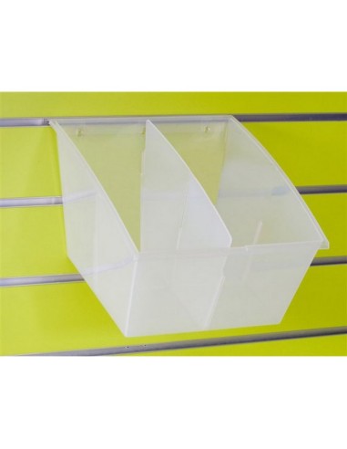 BOX DISPLAY ACRILICO INCLINATO PANNELLO DOGATO