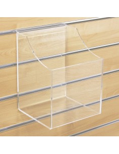 BOX DISPLAY ACRILICO PANNELLO DOGATO 19X25X18 CM