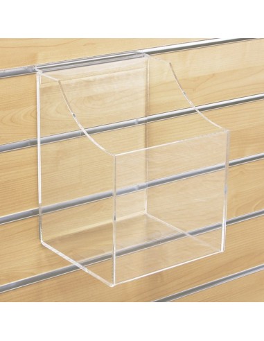 BOX DISPLAY ACRILICO PANNELLO DOGATO 19X25X18 CM
