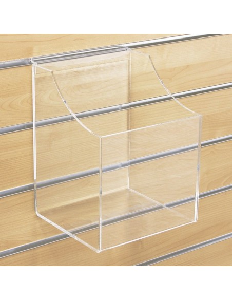 BOX DISPLAY ACRILICO PANNELLO DOGATO 19X25X18 CM