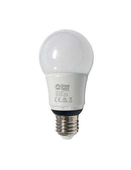 LAMPADINA LED 8,5W E27 3000K 220V