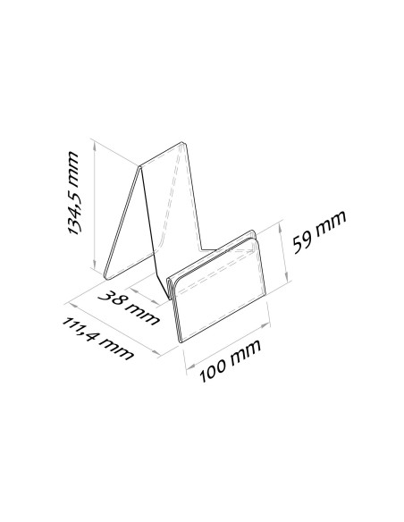 PORTA TELEFONINO CON TASCHINA PORTA MESSAGGIO