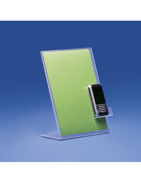 PORTA TELEFONINO CON MESSAGGIO FORMATO A4