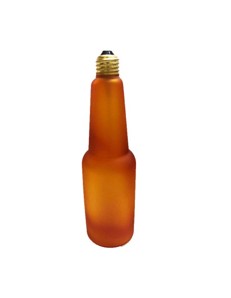 LED BEER BULB CURVED SPIRALE KLAR 10W 100LM 2200K CRI90 BOTTIGLIA BROWN