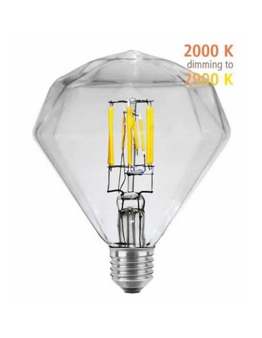 LED DIAMANT CLEAR E27 6 W AMBIENT DIMMING
