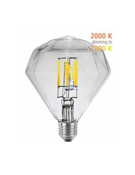 LED DIAMANT CLEAR E27 6 W AMBIENT DIMMING
