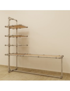 ESPOSITORE ARREDAMENTO GONDOLA TUBO IDRAULICO