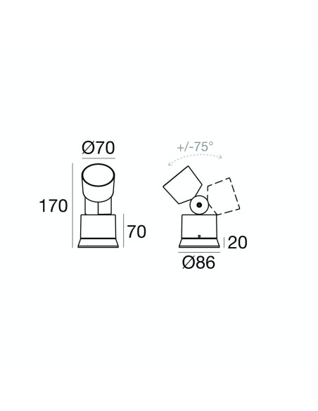 GARDENER 1 PROIETTORE arreyLED 8W 220 mA 180-300V