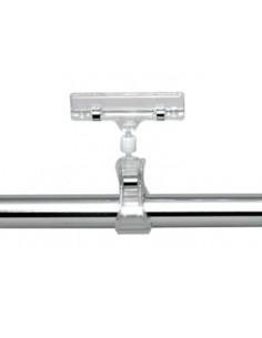 PORTAPREZZI CON PINZA DI ANCORAGGIO H. 1-5-10 CM