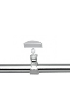 PORTAPREZZI CON PINZA DI ANCORAGGIO H. 1-5-10 CM