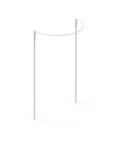 STRUTTURA SEMICIRCOLARE PER CAMERINO BIANCO NERO