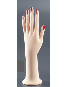 MANO DONNA IN PLASTICA VERNICIATA