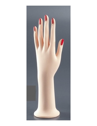 MANO DONNA IN PLASTICA VERNICIATA