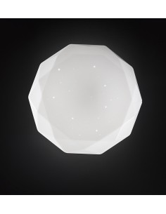 PLAFONIERA IN ACRILICO COLORE BIANCO