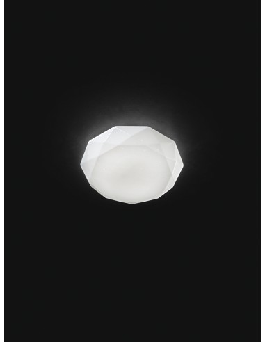 PLAFONIERA IN ACRILICO COLORE BIANCO