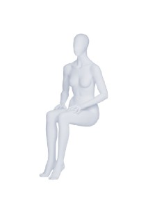 MANICHINO DONNA TESTA A UOVO SEDUTA