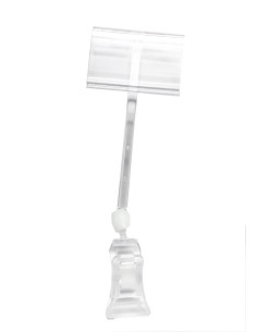 PINZA CON ASTA A "T" MM. 100 E PORTA PREZZO