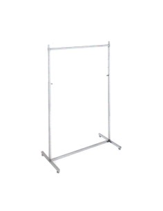 STENDER SEMPLICE TUBO QUADRO 100X H 129-189 cm