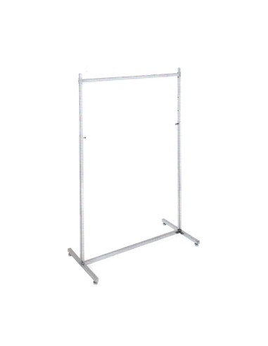 STENDER SEMPLICE TUBO QUADRO 100X H 129-189 cm