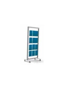 STRUTTURA AUTOPORTANTE  90 cm H 190 cm TASCHE A4