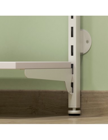 KIT TUBO CREMAGLIERATO BIANCO OPACO CON RIPIANI DA 60 cm