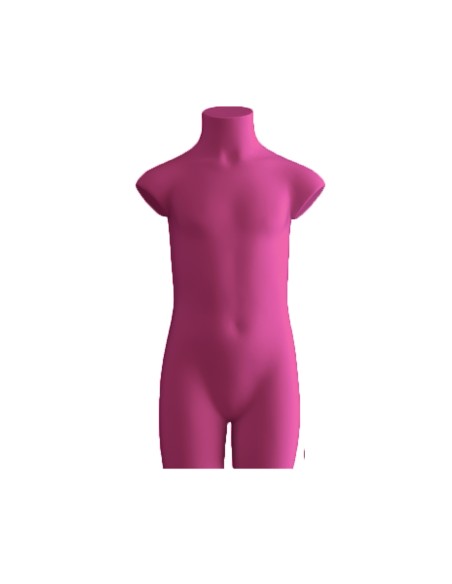 BUSTO BAMBINO 1-3-5 -7ANNI COLORATO INFRANGIBILE