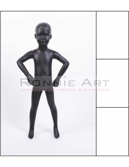 MANICHINO BAMBINO PLASTICA 3 ANNI ANDRE COLORATO