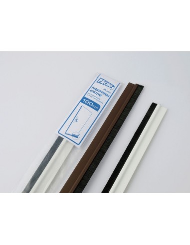 PARASPIFFERI RIGIDO CON SPAZZOLA 1 mt IN PVC TRASPARENTE