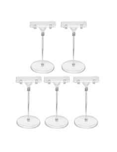 KIT 5 PORTA MESSAGGIO COMUNICAZIONE SUPPORTO TRASP