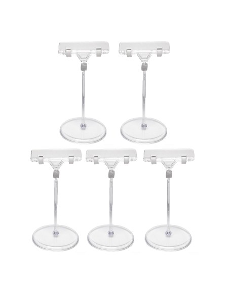 KIT 5 PORTA MESSAGGIO COMUNICAZIONE SUPPORTO TRASP