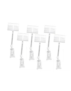 KIT 5 PINZE CON ASTA A "T" MM. 100 E PORTA PREZZO