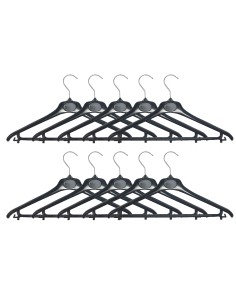 KIT 10 APPENDINO MAGLIERIA E PANTALONI 42 cm NERO