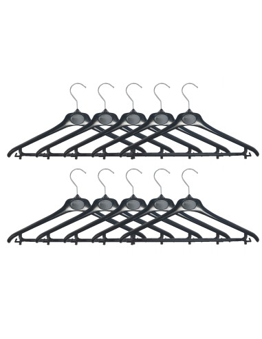 KIT 10 APPENDINO MAGLIERIA E PANTALONI 42 cm NERO