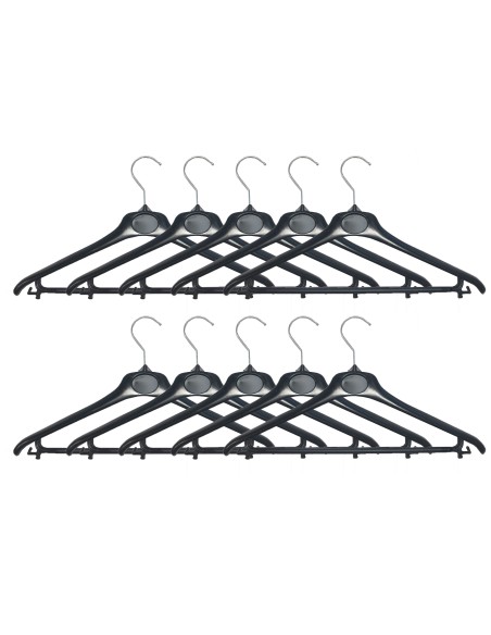 KIT 10 APPENDINO MAGLIERIA E PANTALONI 42 cm NERO