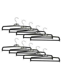 KIT 20 APPENDINO NERO PER PANTALONI CM 34 C/GANCIO