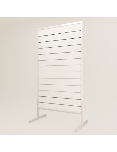 GONDOLA BIFACCIALE BIANCA DOGATA BIANCO 120X225 cm h.150 cm