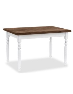 TAVOLO QUADRO 4 GAMBE 130X80X4 cm