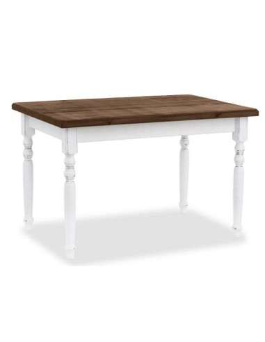 TAVOLO QUADRO 4 GAMBE 130X80X4 cm