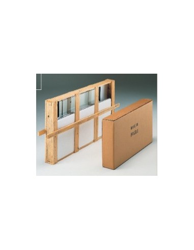 VETRINA ALLUMINIO 90X46X182H C/2 ANTE SCORREVOLI