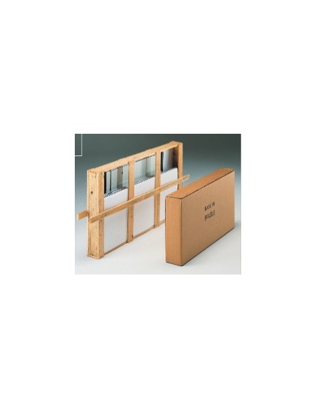 VETRINA ALLUMINIO 90X46X182H C/2 ANTE SCORREVOLI