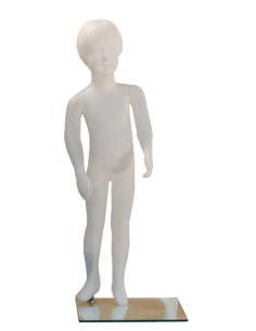 MANICHINO COLORATO PLASTICA BAMBINA 100 cm 3 ANNI