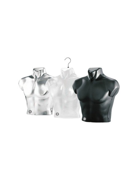 1/2 BUSTO UOMO PER CAMICIA T-SHIRT INTIMO